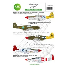 P-51B Mustang part 1 - Europe. The Bastards behind the enemy lines ...