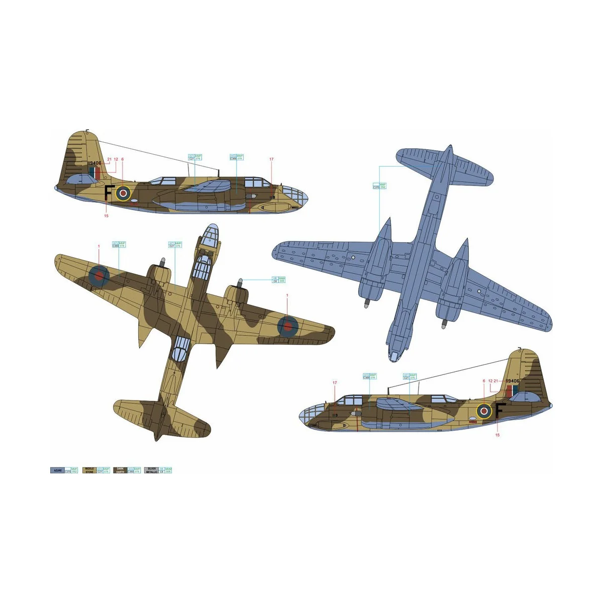 Boston MK.III part 1 - Workhorses in the sky - Art Scale Kit 200-D4...