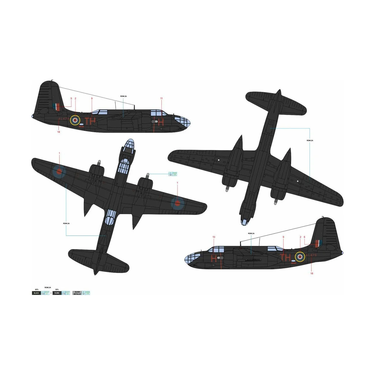 Boston MK.III part 2 - Workhorses in the sky - Art Scale Kit 200-D4...