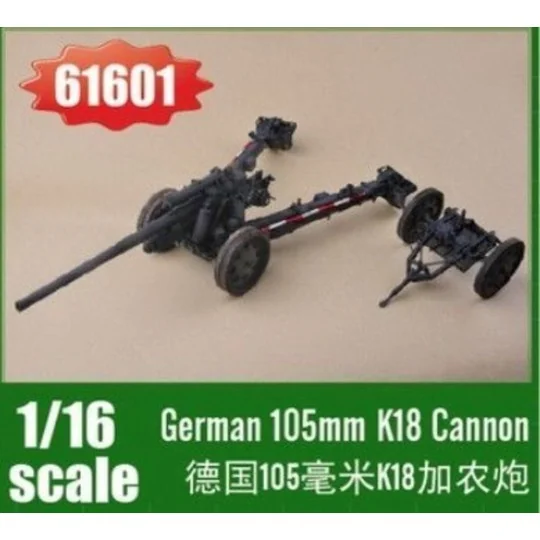 German 105mm K18 Cannon, 1/16 - I LOVE KIT 61601