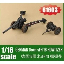 GERMAN 15cm sFH 18 HOWITZER, 1/16 - I LOVE KIT 61603