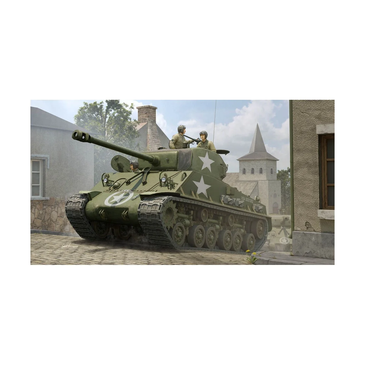 M4A3E8 Sherman, 1/16 - I LOVE KIT 61615