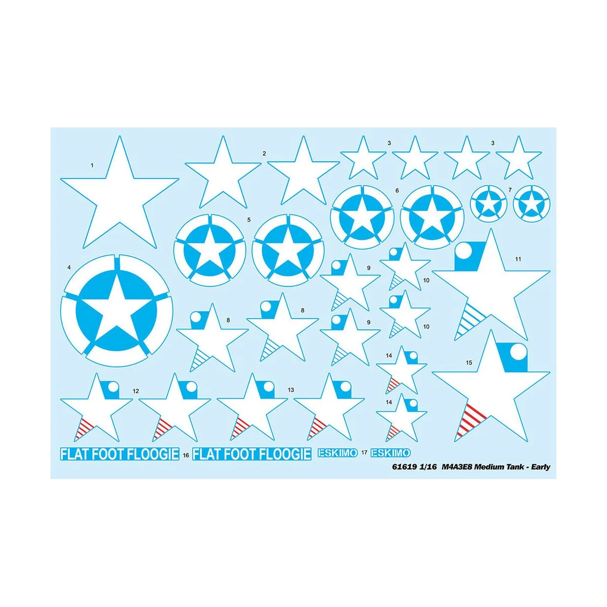 M4A3E8 Medium Tank - Early - I LOVE KIT 61619