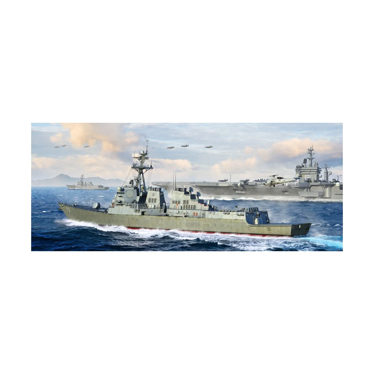 USS Oscar Austin DDG-79, 1/200 - I LOVE KIT 62009 USS Oscar Austin DDG-79, 1/200 - I LOVE KIT 62009