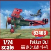 Fokker Dr.I, 1/24 - I LOVE KIT 62403 Fokker Dr.I, 1/24 - I LOVE KIT 62403