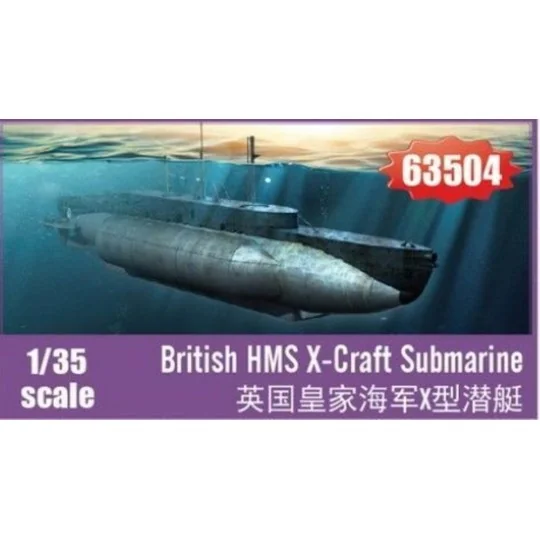 British HMS X-Craft Submarine - I LOVE KIT 63504