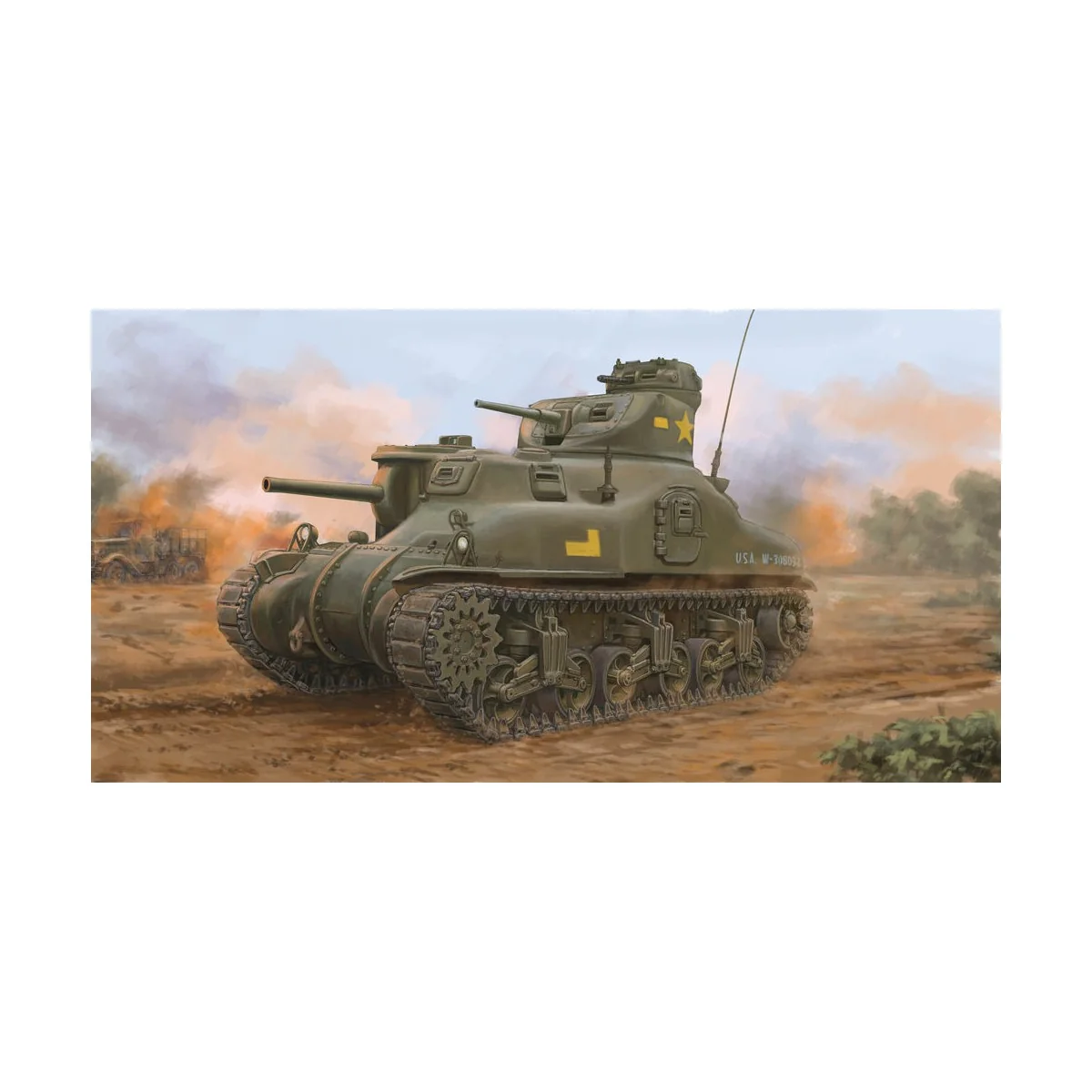 M3A1 Medium Tank - I LOVE KIT 63516