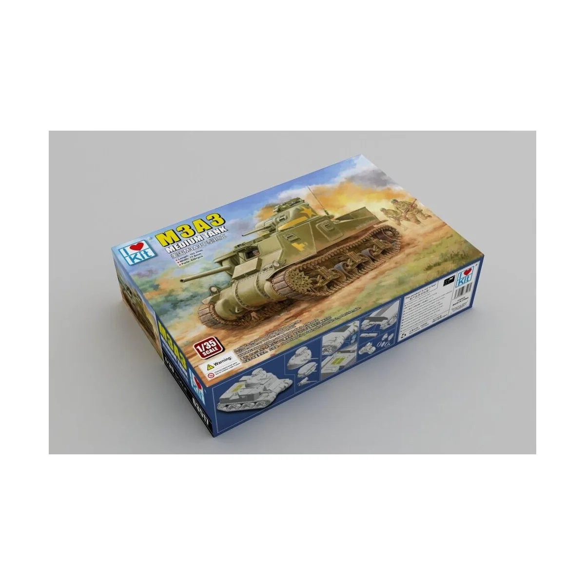 M3A3 Medium Tank, 1/35 - I LOVE KIT 63517
