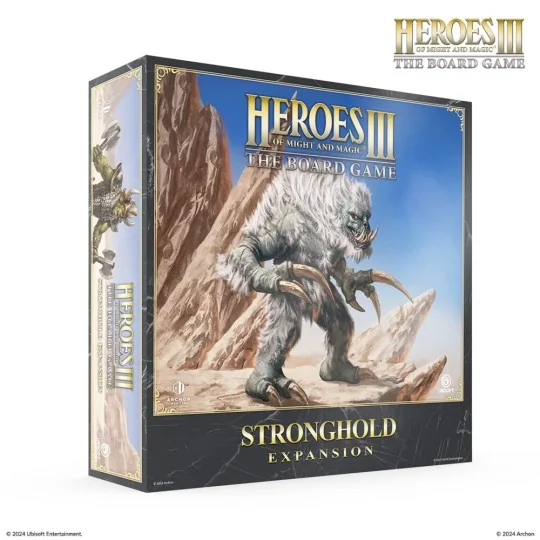 Heroes of Might and Magic III: The Board Game Stronghold Expansion ...