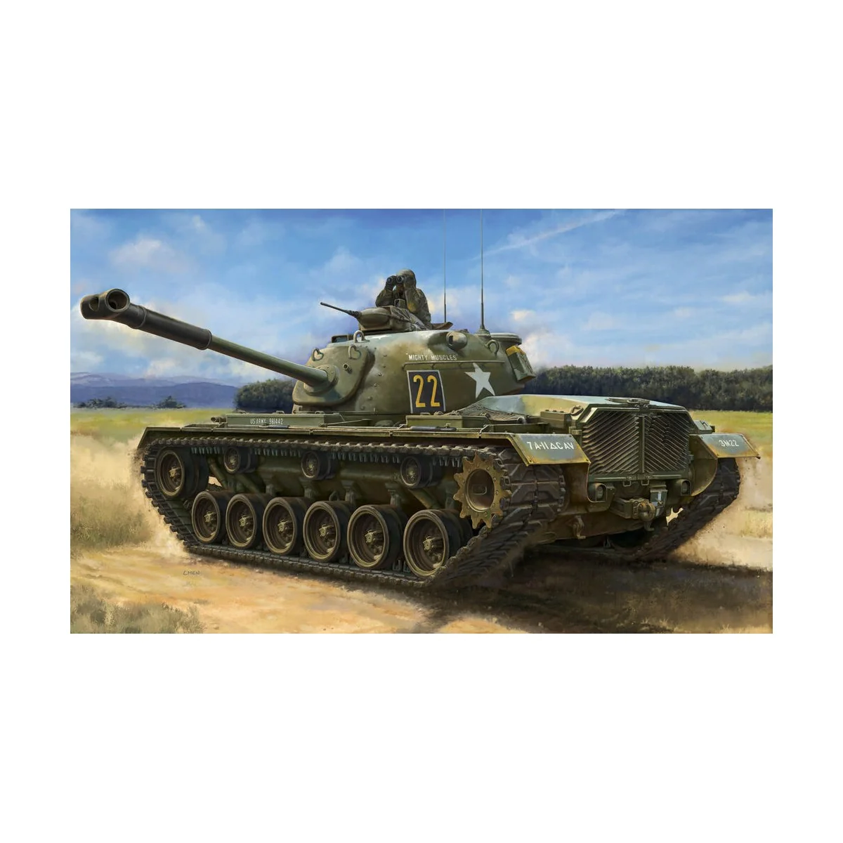 M48A2 MBT, 1/35 - I LOVE KIT 63532 M48A2 MBT, 1/35 - I LOVE KIT 63532