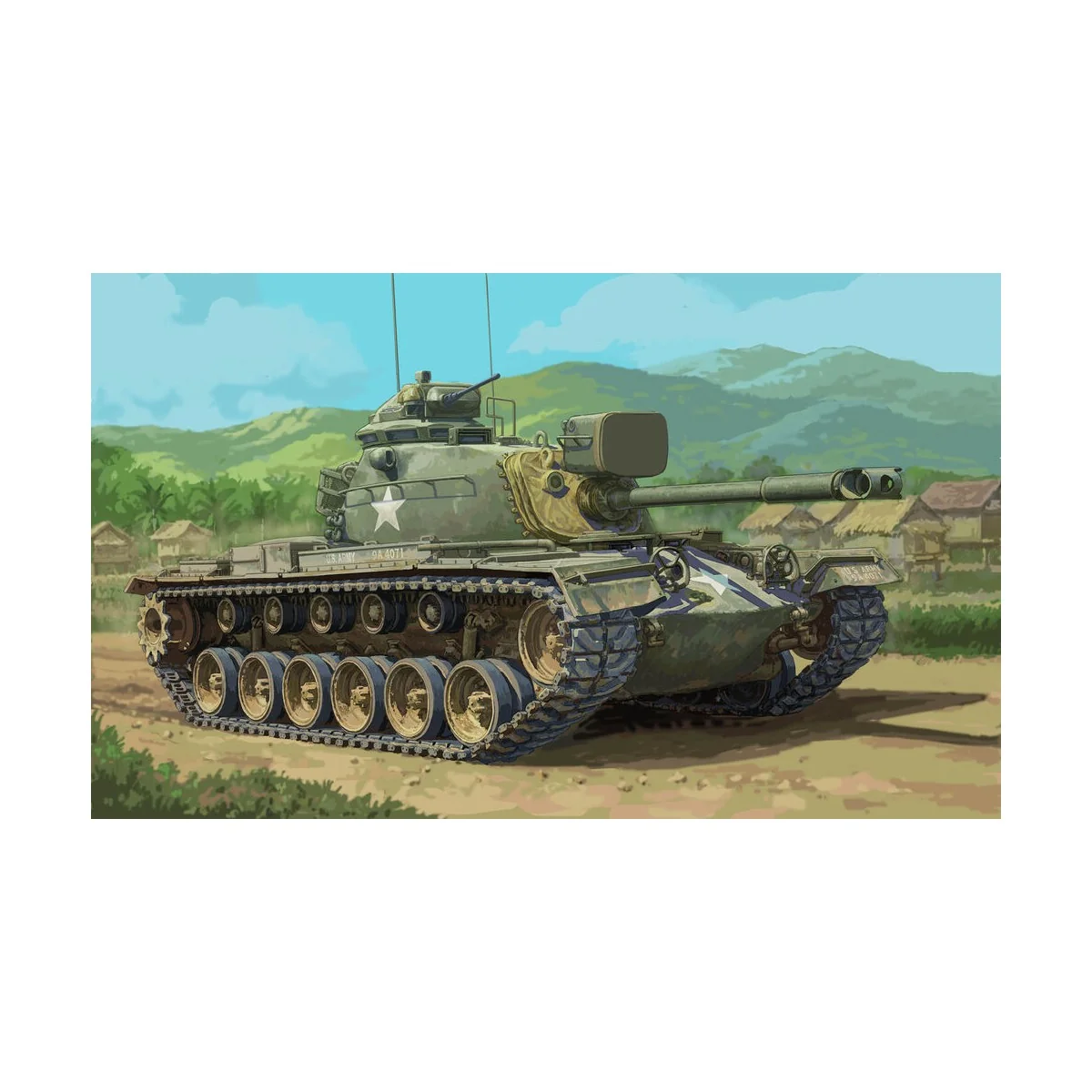 M48A3 MBT, 1/35 - I LOVE KIT 63533 M48A3 MBT, 1/35 - I LOVE KIT 63533