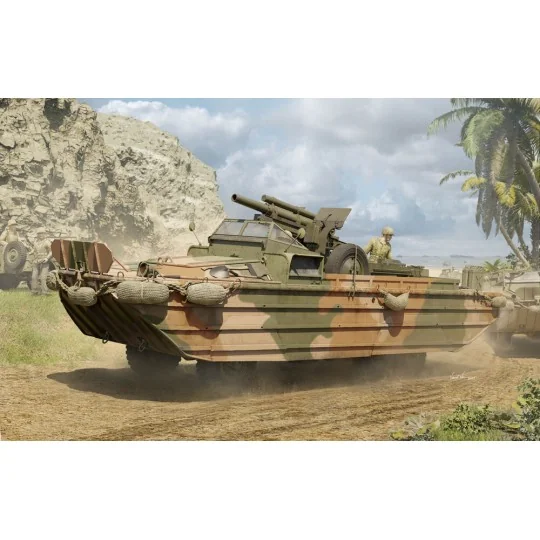 GMC DUKW-353 with 105mm Howitzer, 1/35 - I LOVE KIT 63540