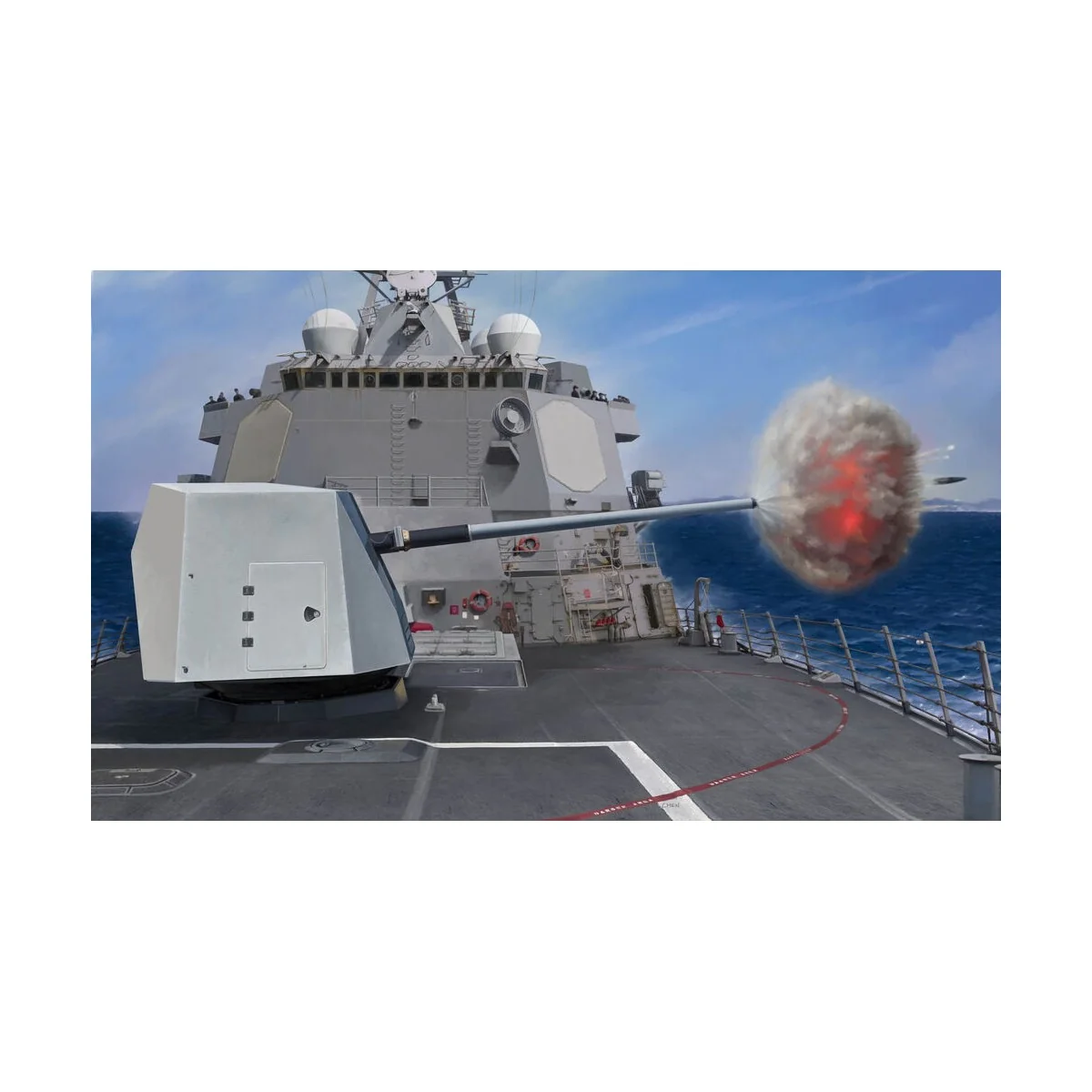 MK-45 Mod.4 (5-inch/62-caliber) Gun, 1/35 - I LOVE KIT 63551