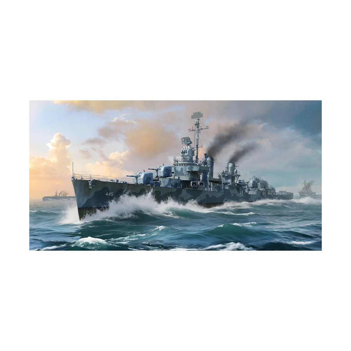 USS Fletcher DD-445, 1/350 - I LOVE KIT 65309