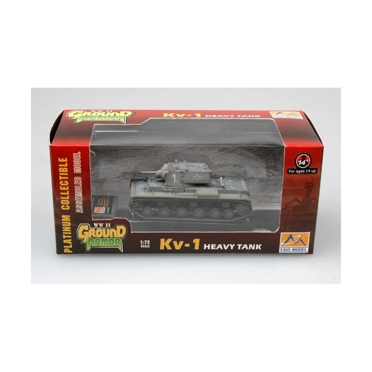 KV-1 - Captured of the 8th Panzer div., 1/72 - Easy Model 36277