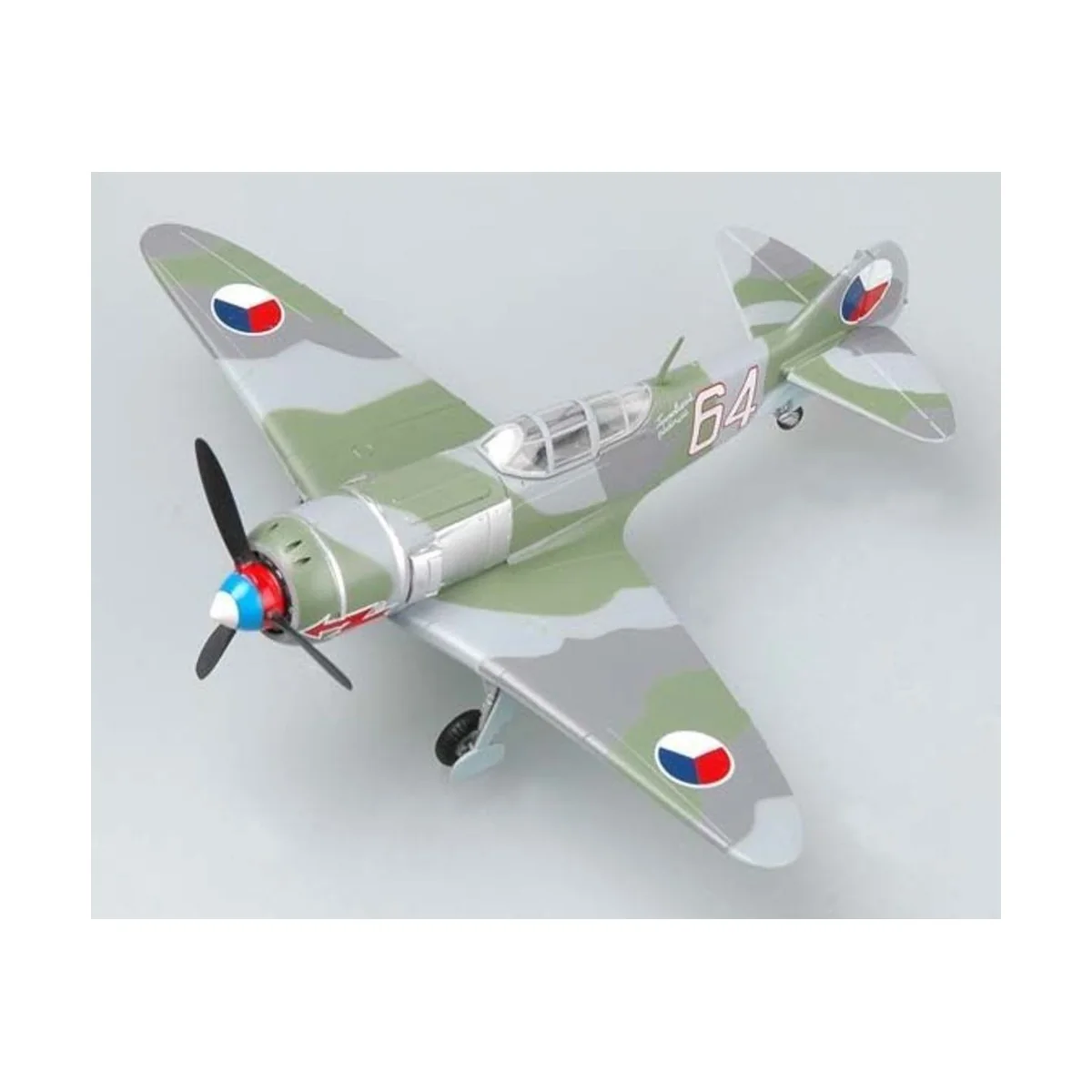 LA-7 White 64 Czech Air Force - Easy Model 36330