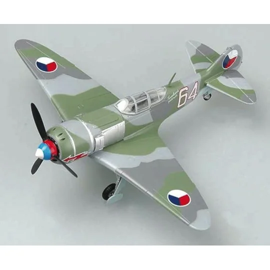 LA-7 White 64 Czech Air Force - Easy Model 36330