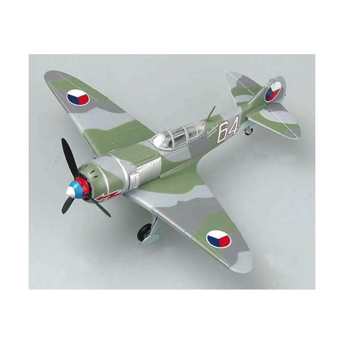 LA-7 White 64 Czech Air Force - Easy Model 36330