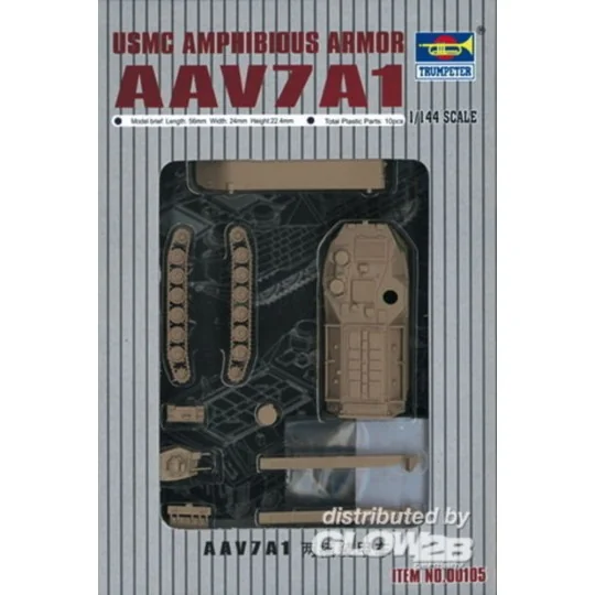 AAV7A1 Amphibienfahrzeug, 1/144 - Trumpeter 00105 AAV7A1 Amphibienfahrzeug, 1/144 - Trumpeter 00105