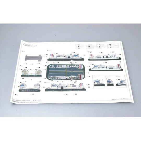 USMC Landing Craft Air Cushion, 1/144 - Trumpeter 00107