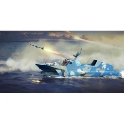 PLA Navy Type 22 Missile Boat, 1/144 - Trumpeter 00108