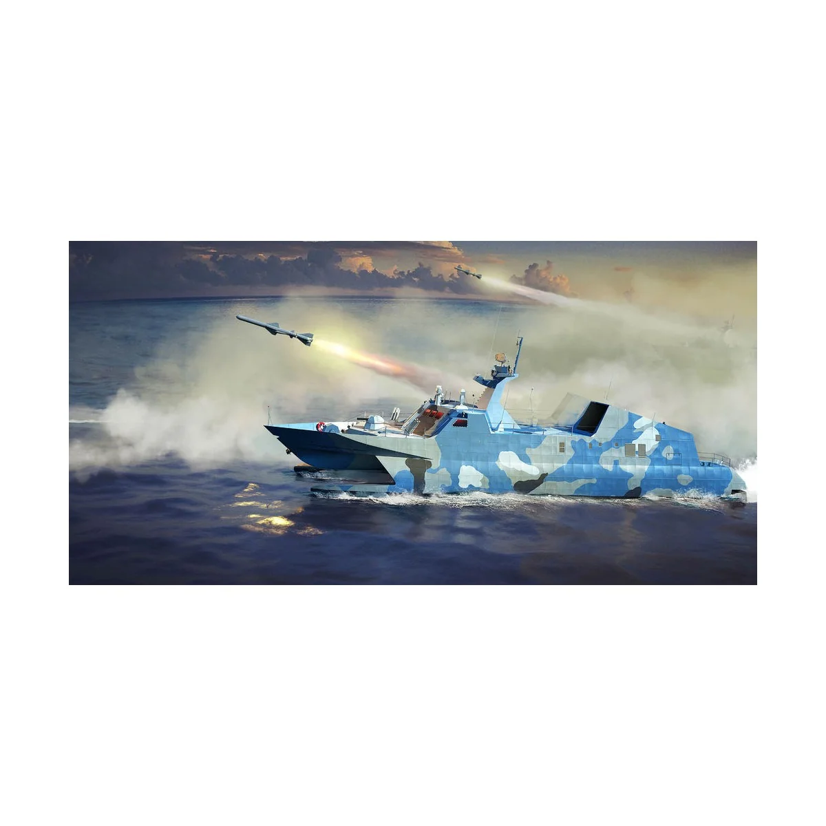 PLA Navy Type 22 Missile Boat - Trumpeter 00108