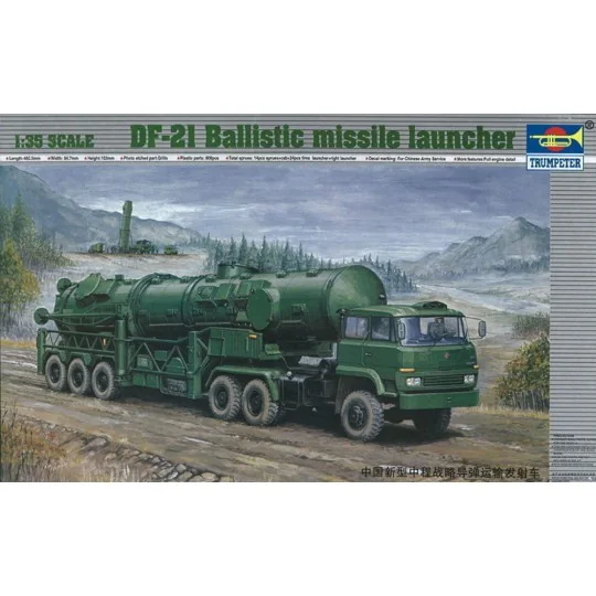 Chinesischer Raketenwerfer DF-21, 1/35 - Trumpeter 00202 Chinesischer Raketenwerfer DF-21, 1/35 - Trumpeter 00202