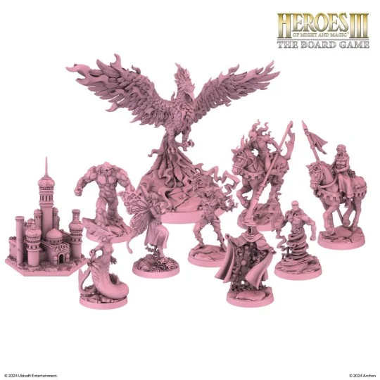 Heroes of Might and Magic III: The Board Game Conflux Expansion (PL...