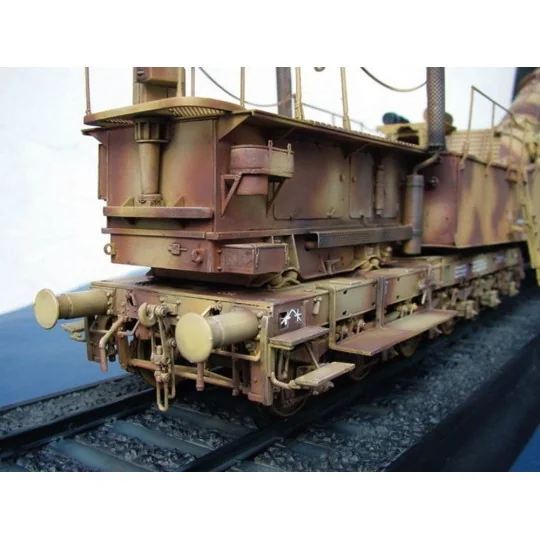 Eisenbahngeschütz Leopold 280mm K5 (E) - Trumpeter 00207