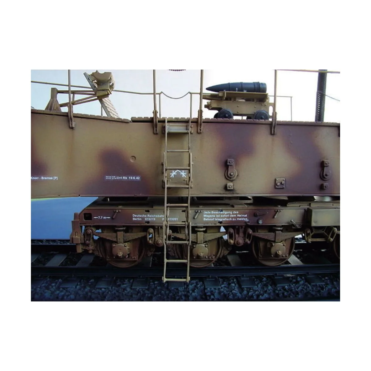 Eisenbahngeschütz Leopold 280mm K5 (E) - Trumpeter 00207