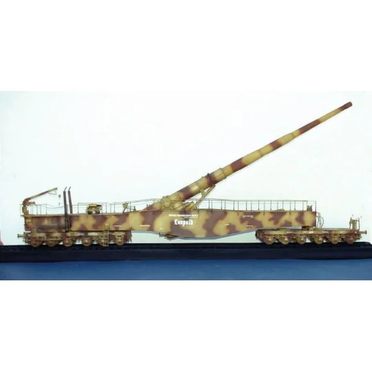 Eisenbahngeschütz Leopold 280mm K5 (E) - Trumpeter 00207
