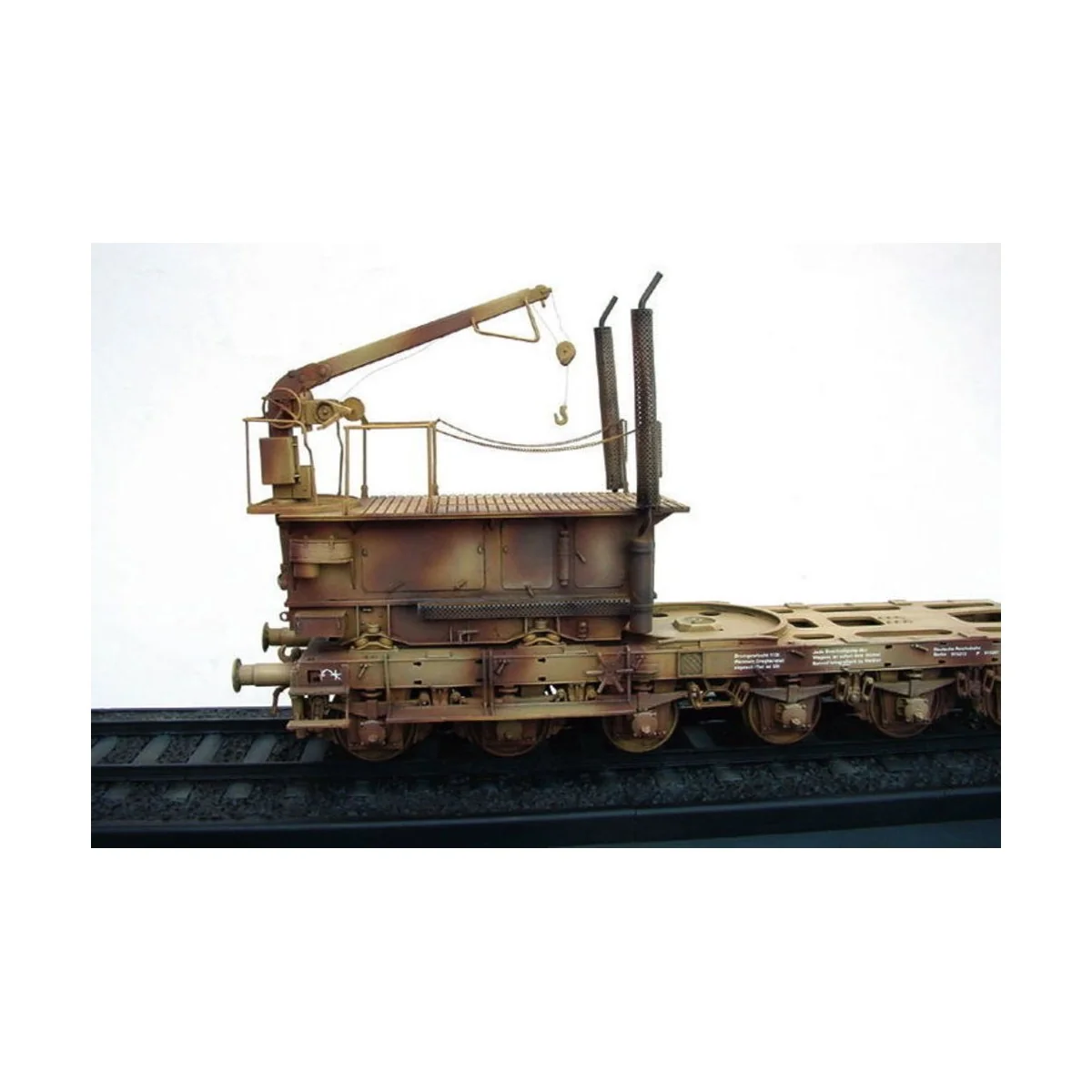 Eisenbahngeschütz Leopold 280mm K5 (E), 1/35 - Trumpeter 00207 Eisenbahngeschütz Leopold 280mm K5 (E), 1/35 - Trumpeter 00207