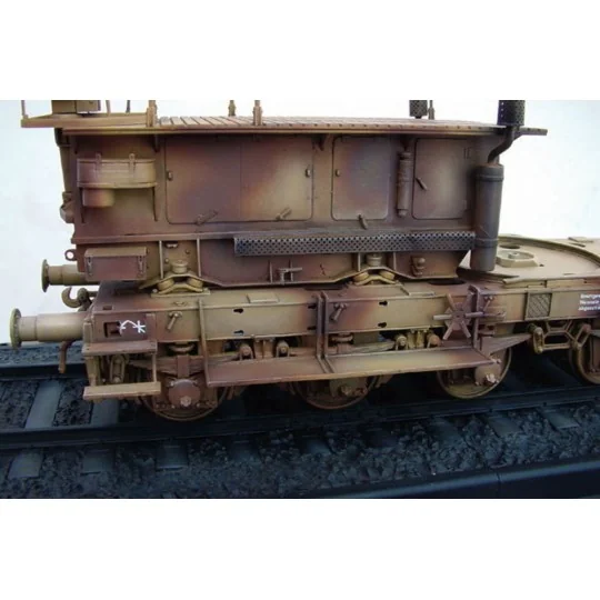 Eisenbahngeschütz Leopold 280mm K5 (E), 1/35 - Trumpeter 00207 Eisenbahngeschütz Leopold 280mm K5 (E), 1/35 - Trumpeter 00207