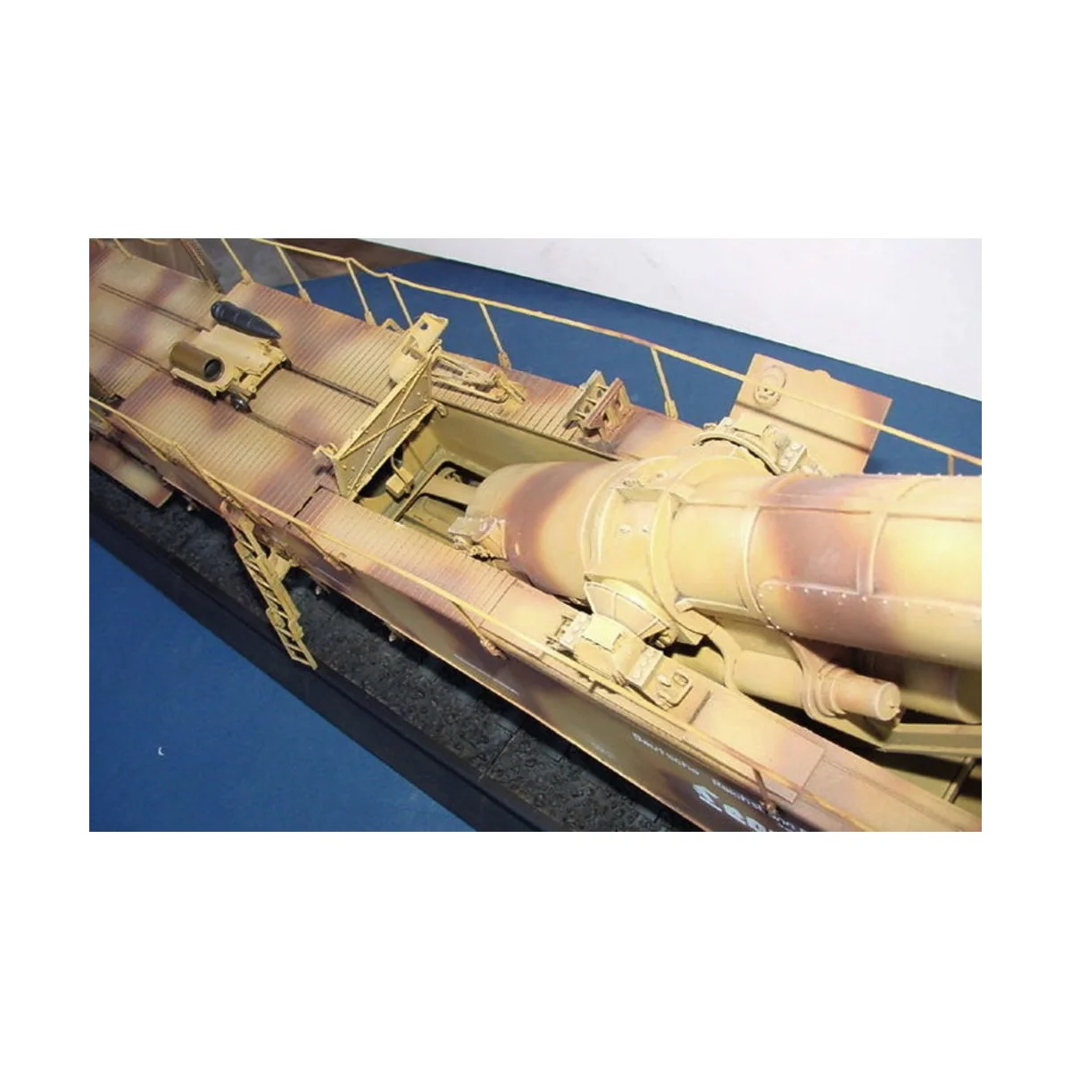 Eisenbahngeschütz Leopold 280mm K5 (E), 1/35 - Trumpeter 00207 Eisenbahngeschütz Leopold 280mm K5 (E), 1/35 - Trumpeter 00207