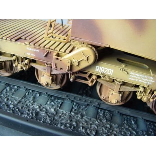 Eisenbahngeschütz Leopold 280mm K5 (E) - Trumpeter 00207