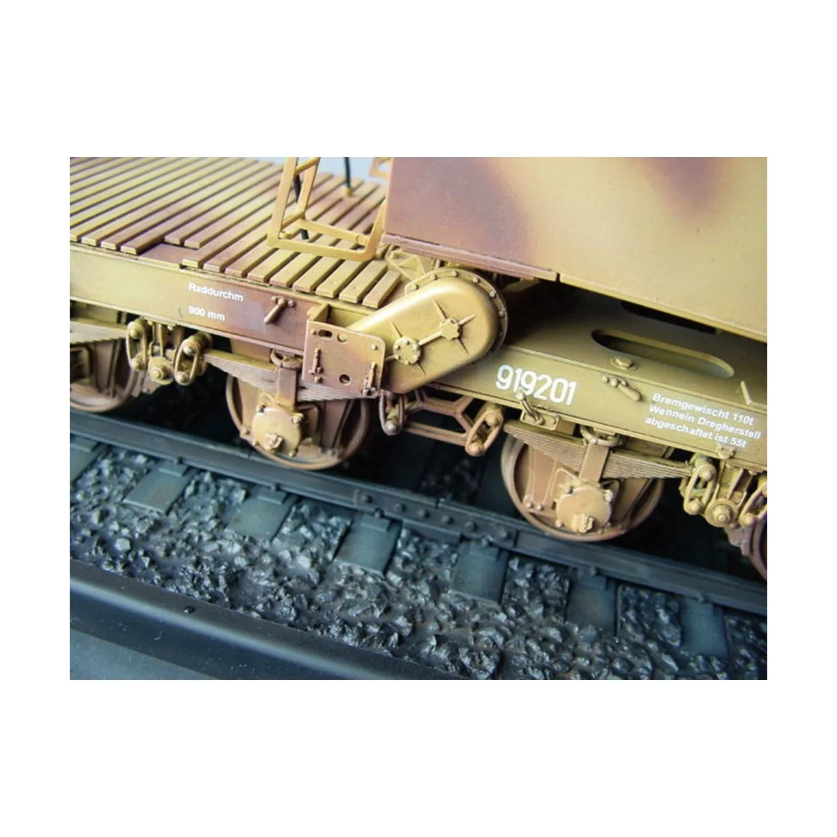 Eisenbahngeschütz Leopold 280mm K5 (E), 1/35 - Trumpeter 00207 Eisenbahngeschütz Leopold 280mm K5 (E), 1/35 - Trumpeter 00207