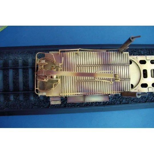 Eisenbahngeschütz Leopold 280mm K5 (E), 1/35 - Trumpeter 00207 Eisenbahngeschütz Leopold 280mm K5 (E), 1/35 - Trumpeter 00207