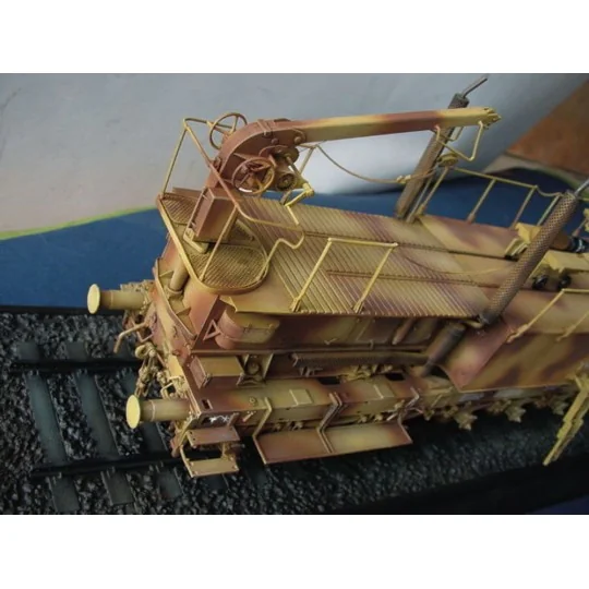 Eisenbahngeschütz Leopold 280mm K5 (E) - Trumpeter 00207