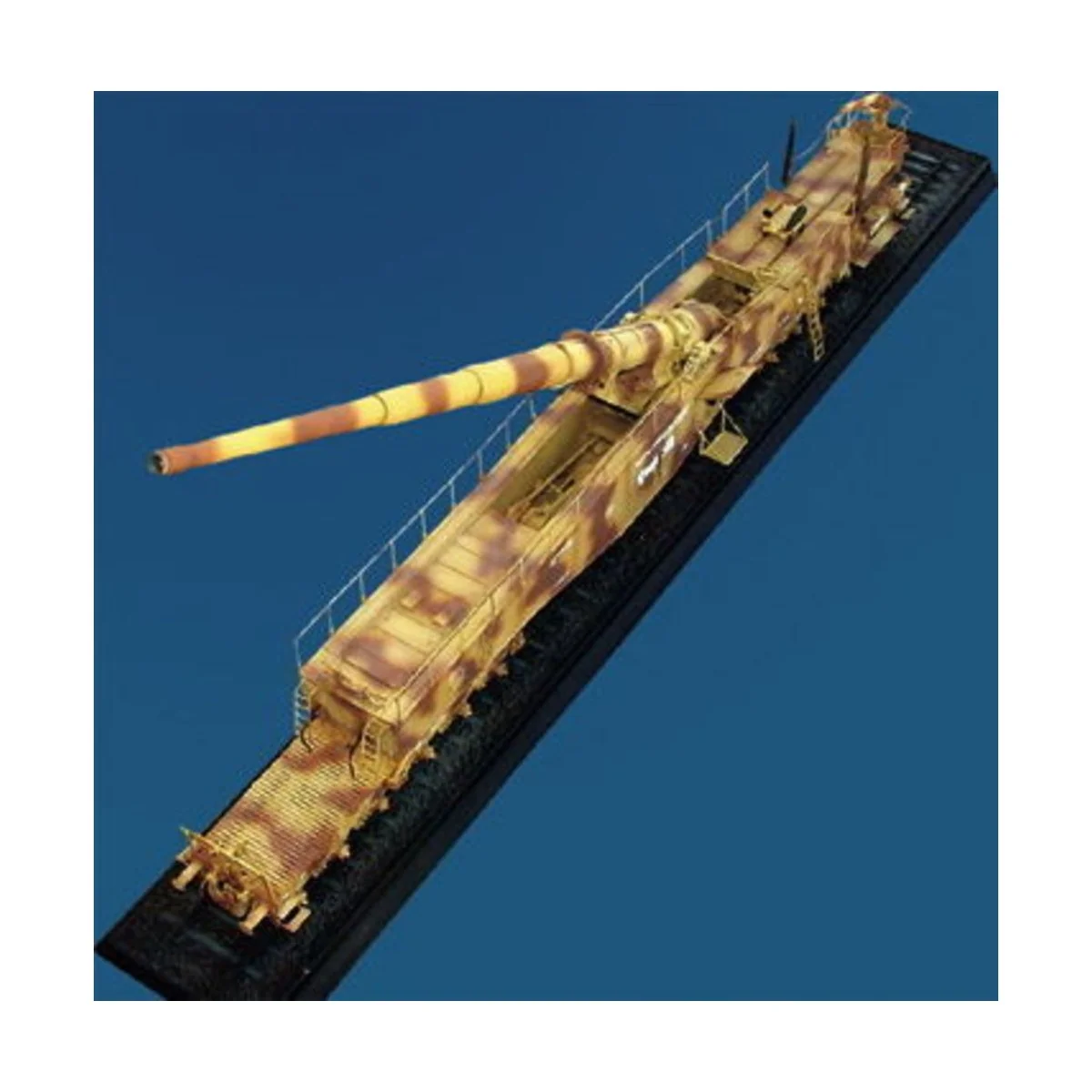 Eisenbahngeschütz Leopold 280mm K5 (E), 1/35 - Trumpeter 00207 Eisenbahngeschütz Leopold 280mm K5 (E), 1/35 - Trumpeter 00207