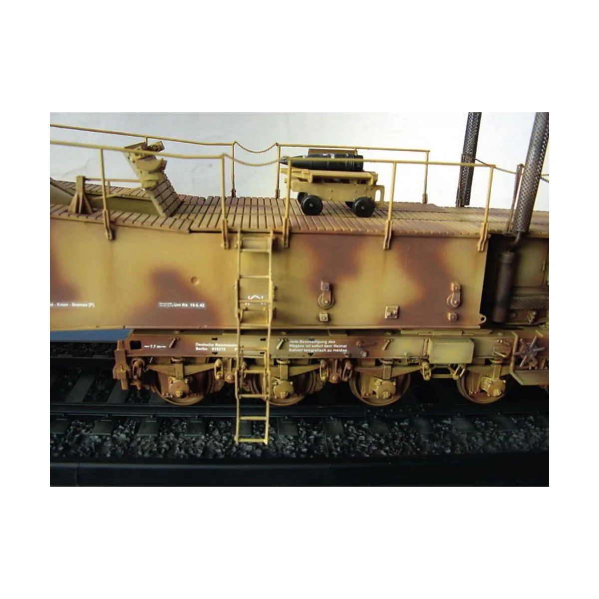 Eisenbahngeschütz Leopold 280mm K5 (E) - Trumpeter 00207
