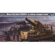 Mörser Karl Gerät 040/041 auf Eisenbahn-Transport-Trailer, 1/35 - T... Mörser Karl Gerät 040/041 auf Eisenbahn-Transport-Trailer, 1/35 - T...