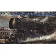 Kriegslokomotive Baureihe 52 (BR-52) mit Steifrahmentender - Trumpe...