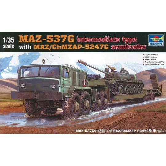 MAZ-537G intermediate Type - Trumpeter 00211