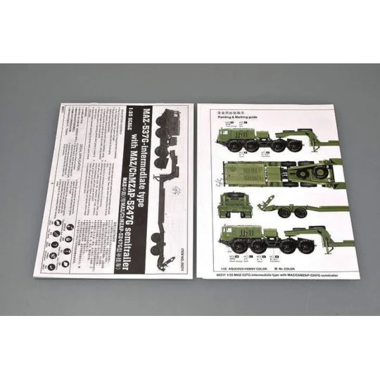 MAZ-537G intermediate Type - Trumpeter 00211