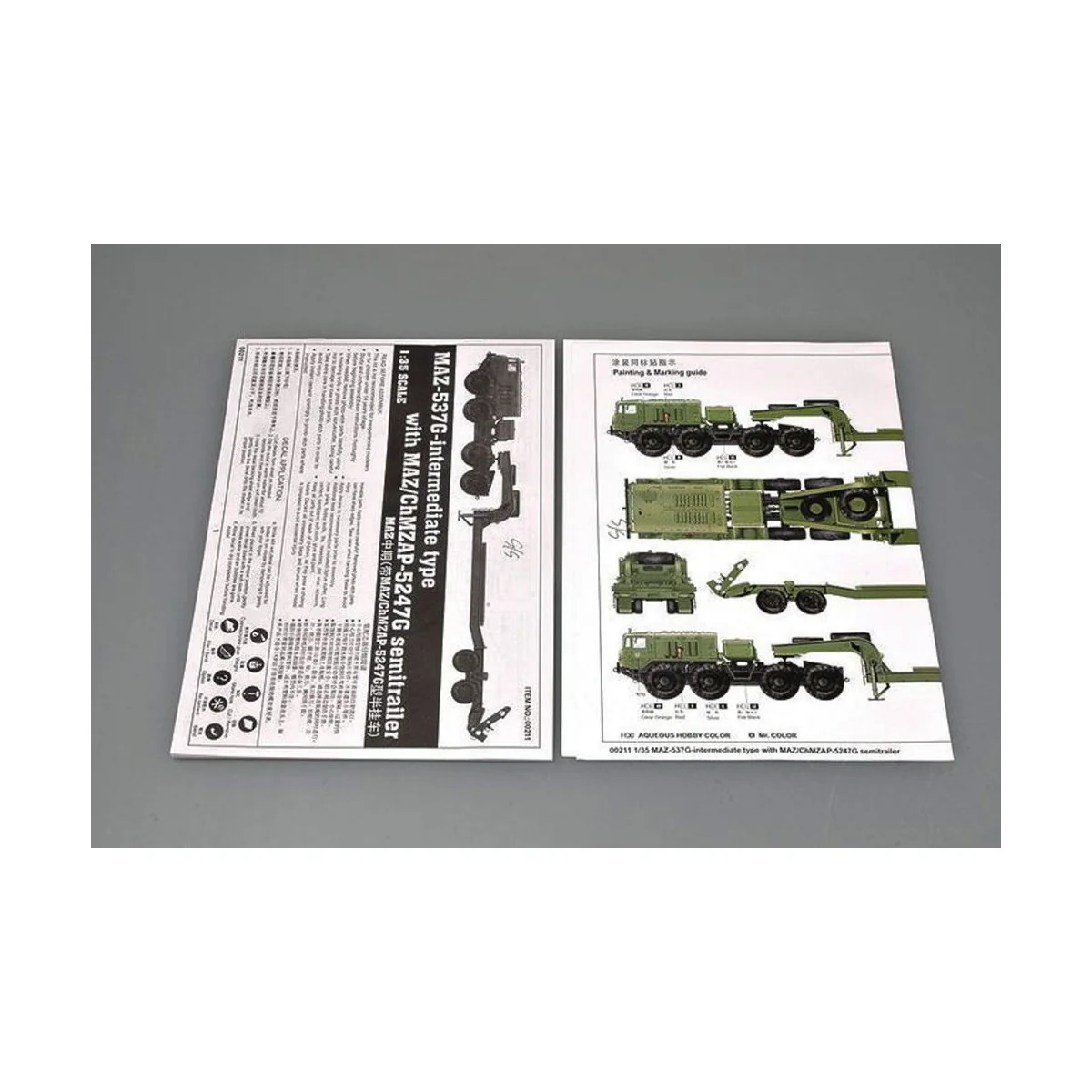 MAZ-537G intermediate Type, 1/35 - Trumpeter 00211