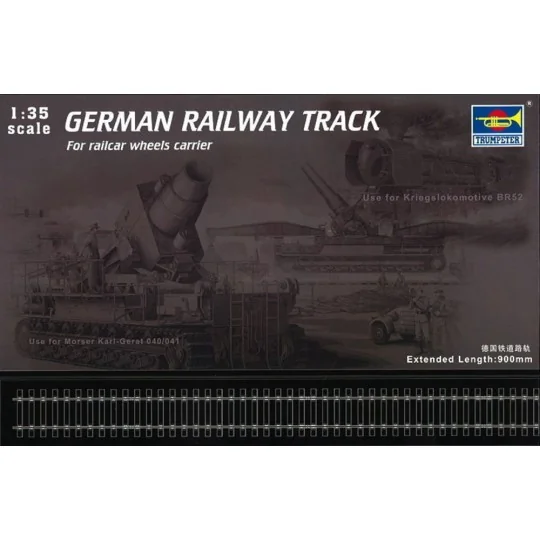 German Railway Track Set - Trumpeter 00213