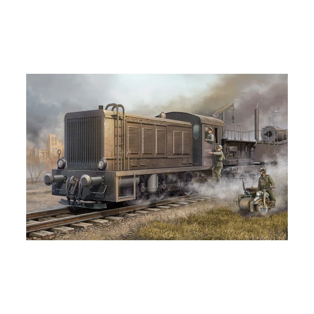 German WR 360 C12 Locomotive - Trumpeter 00216