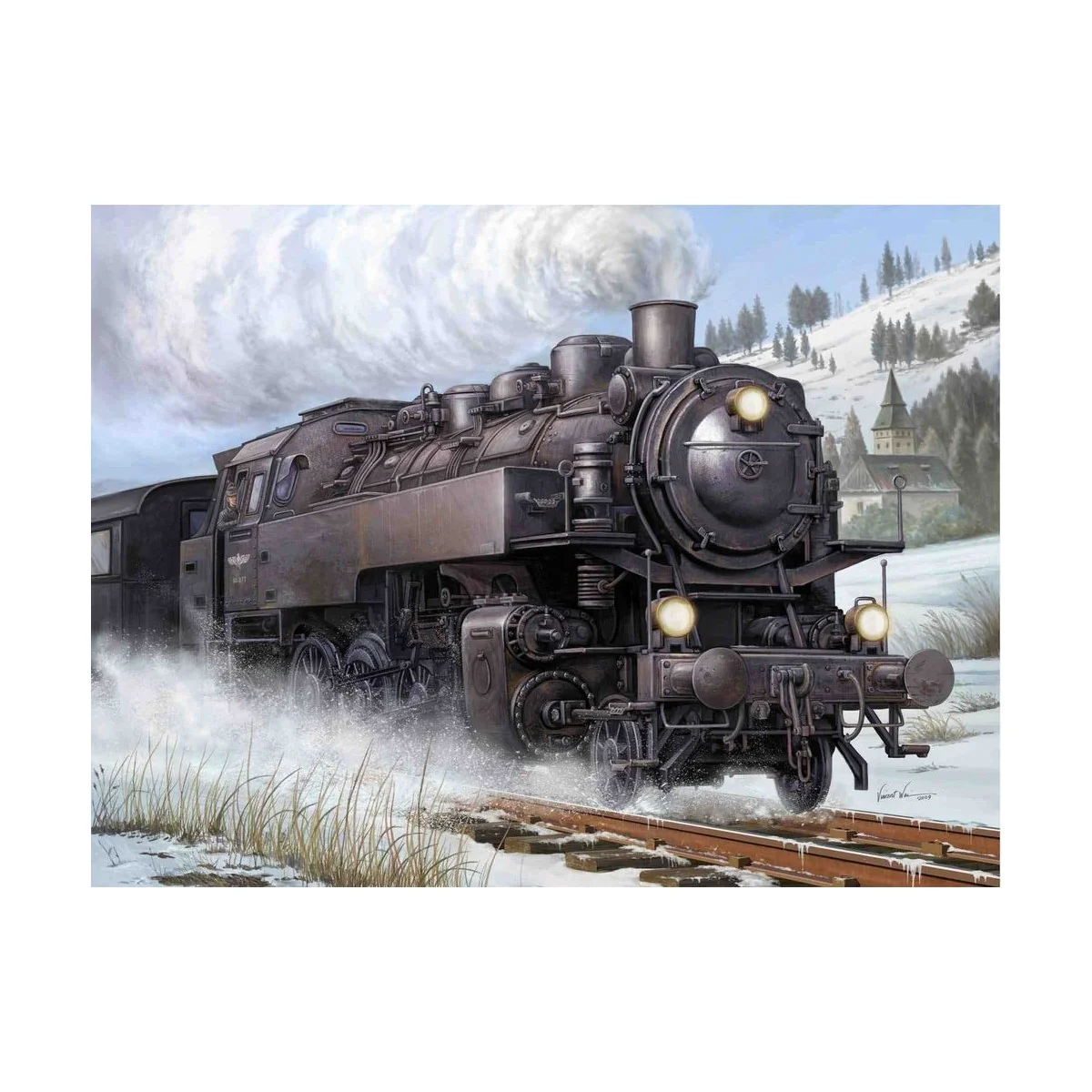 Dampflokomotive BR86, 1/35 - Trumpeter 00217