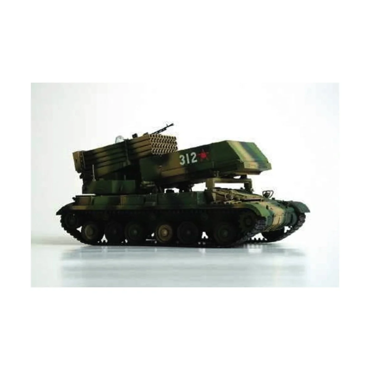 Chinesischer Raketenwerfer 122mm Typ 89 Multi-barrel Rocket Launche...