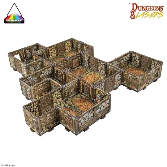 Dungeons & Lasers ABANDONED MINES: PRE-PAINTED - Archon Studio DNL0098